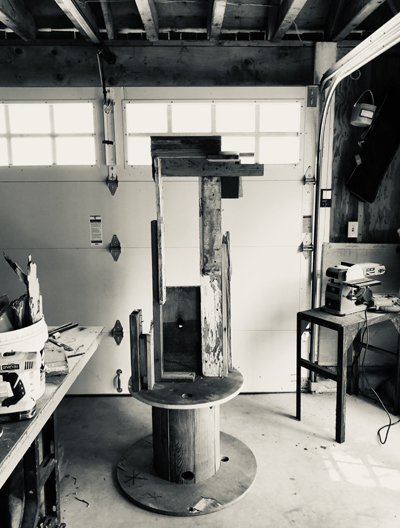 Alton's studio